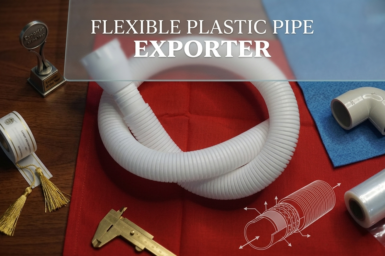 Flexible Plastic Pipe Exporter
